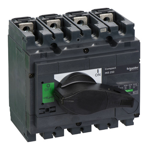 Рубильник Schneider Electric Interpact INS 250А 4P, фронтальное исполнение