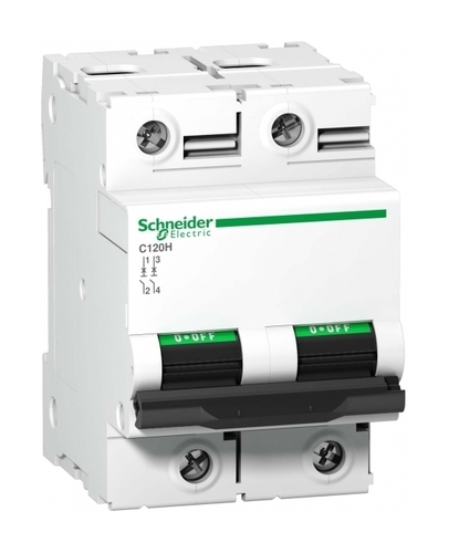 Автоматический выключатель Schneider Electric Acti9 2P 100А (B) 15кА