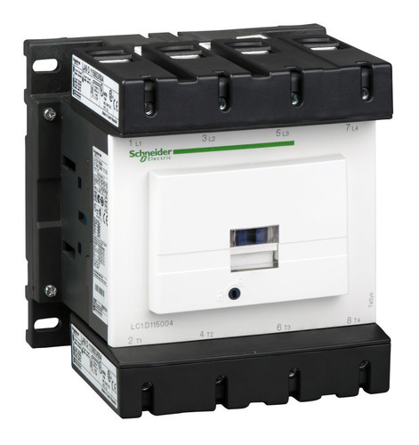 Контактор Schneider Electric TeSys LC1D 4P 200А 440/24В DC 90кВт