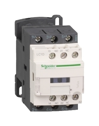 Контактор Schneider Electric TeSys LC1D 3P 12А 400/110В DC