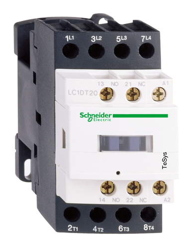 Контактор Schneider Electric TeSys LC1D 4P 20А 440/230В AC 9кВт