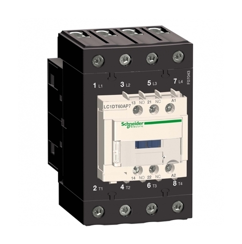 Контактор Schneider Electric TeSys LC1D EVERLINK 4P 60А 440/230В AC 18.5кВт