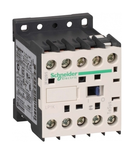 Контактор Schneider Electric Tesys LP1K 3P 6А 400/24В DC 2.2кВт