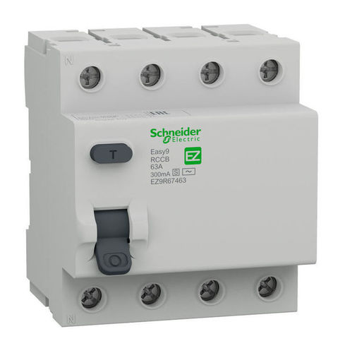 УЗО Schneider Electric Easy9 4P 63А, 300 мА ( AC S ), EZ9R67463