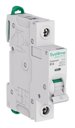 Автоматический выключатель Systeme9, 1полюс, 13А, D, 6кA